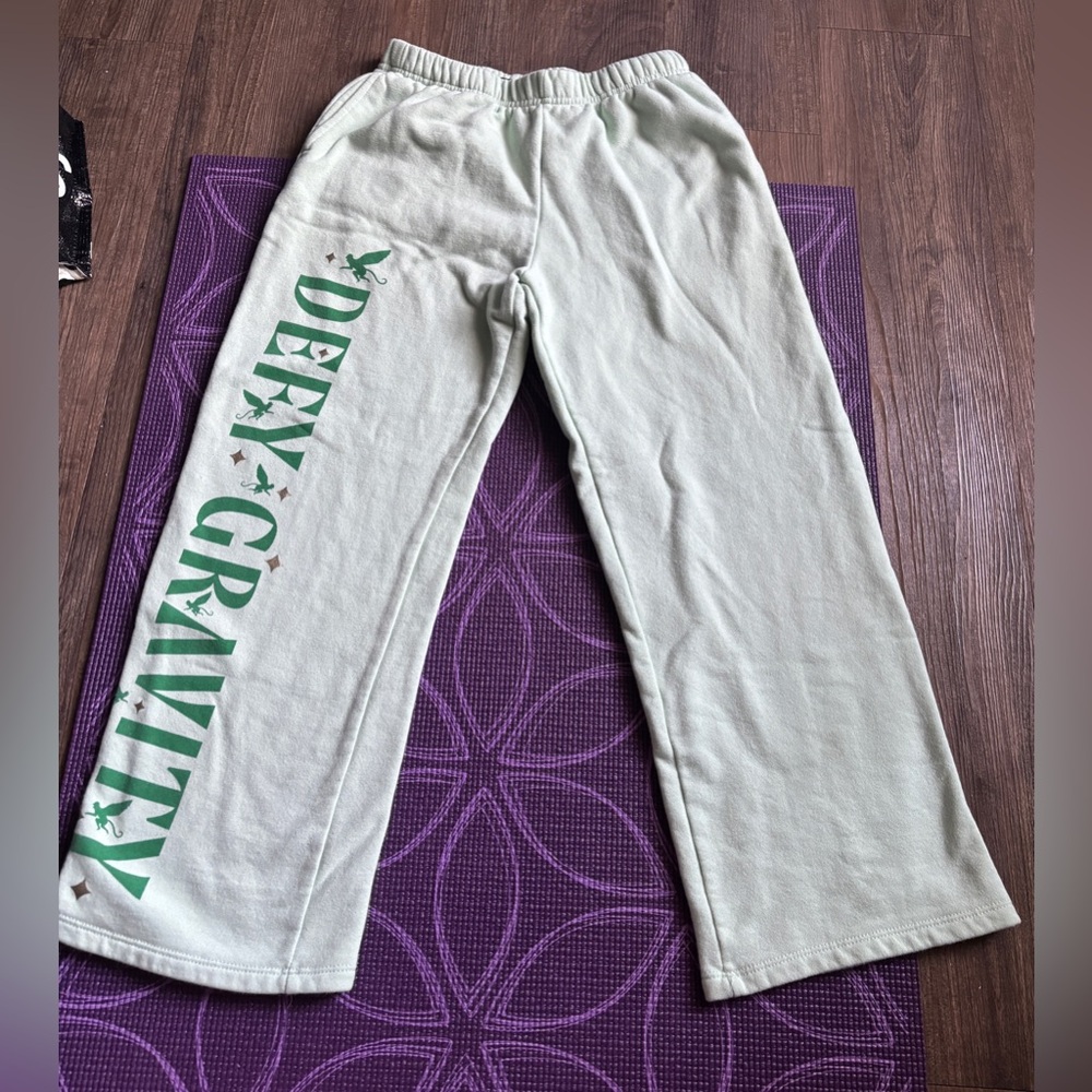 Green Wicked Defy Gravity Sweatpants size L (10/12)